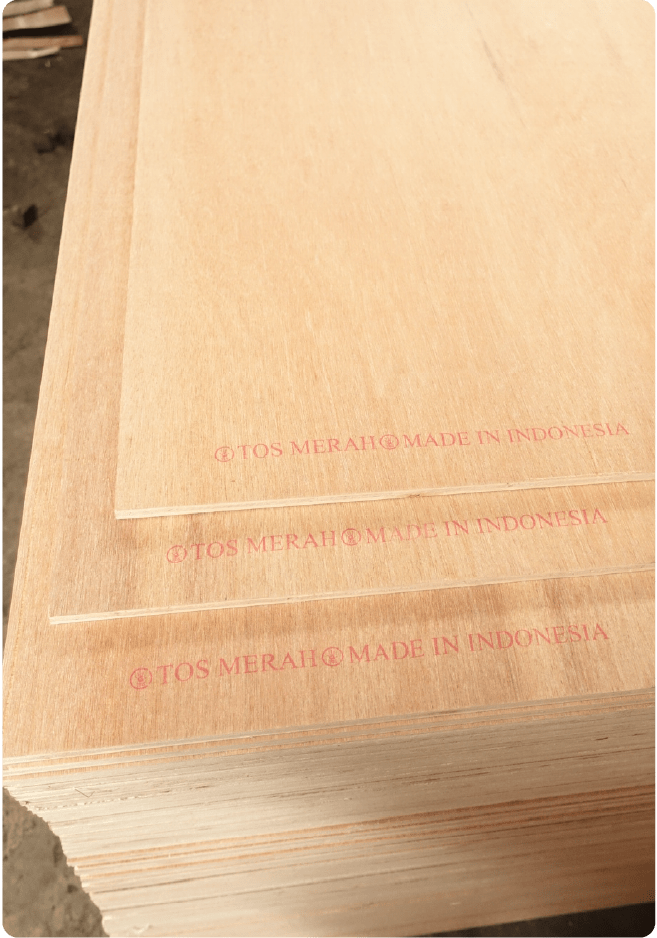 TOS MERAH PLYWOOD