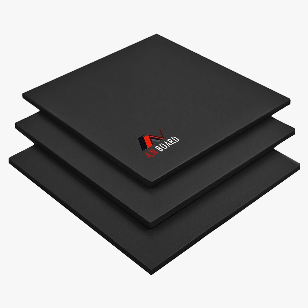 AN BOARD BLACK PVC BOARD