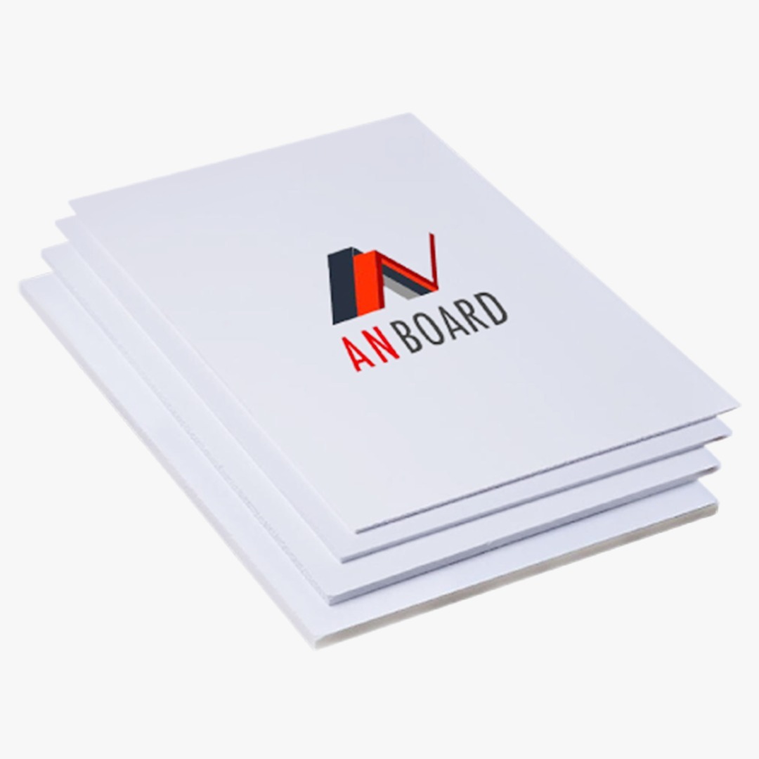 AN BOARD WHITE PVC BOARD